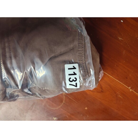 Little Boy Size 2 Toddler Schmidt Workwear Jacket/coat Hooded Brown Baby Toddler - Picture 8 of 8